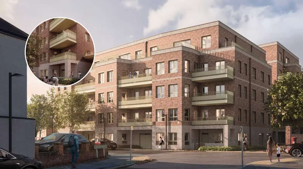 Former South London Police Station Converted to 63 Affordable Flats