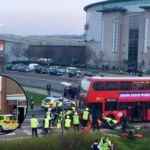 Woman critically hurt in bus accident outside Greenwich IKEA