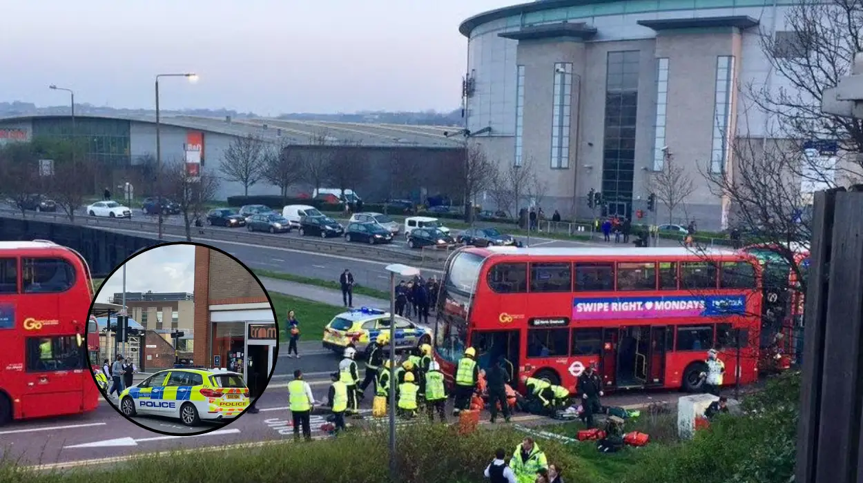 Woman critically hurt in bus accident outside Greenwich IKEA