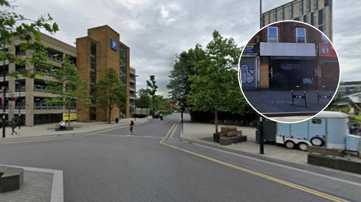 Two hospitalised after Croydon two-car crash