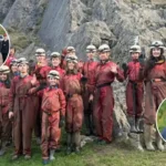 Dwayne Fields, adventurer, TV presenter, and Chief Scout congratulates Sutton volunteers.