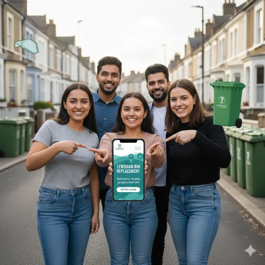 How to replace a lost bin in Lewisham for 2026