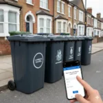 How to replace a stolen refuse bin in Lambeth