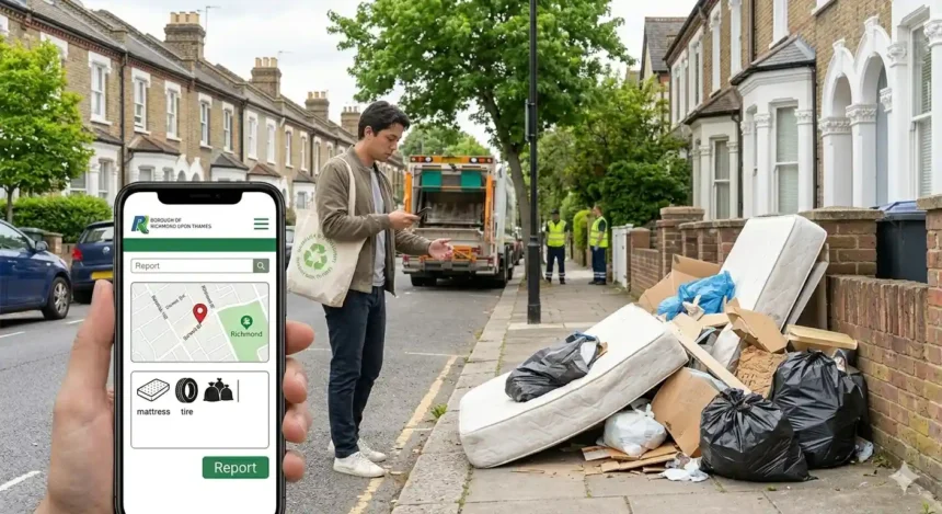 How to report dumped rubbish in Richmond upon Thames