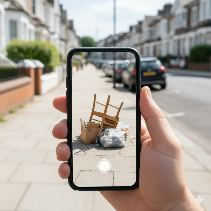 How to report illegal dumping to Lewisham Council