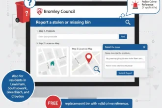 How to report stolen bins using Bromley Council