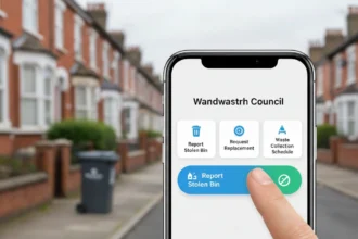 How to use the Wandsworth app for stolen bins