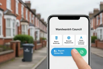 How to use the Wandsworth app for stolen bins