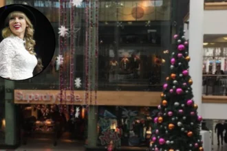 Swifties Flock to Croydon Whitgift for Taylor Swift Opalite Video 2026