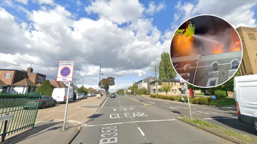 Woman Taken to Hospital After Twickenham Flat Fire 2026