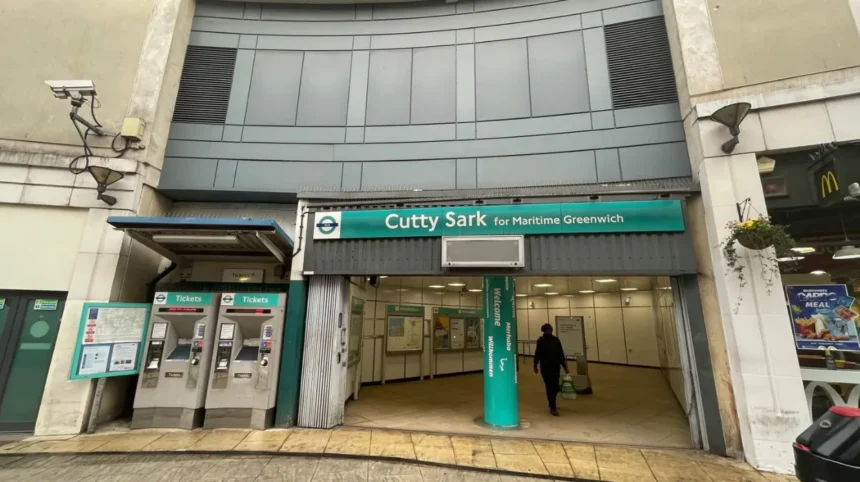 Cutty Sark Station DLR Reopens after 10 Months of Maintenance