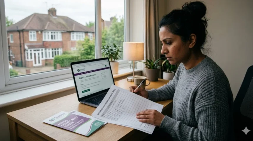 How to file a noise complaint with Sutton Council