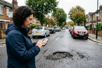 How to report Croydon potholes via Love Clean Streets