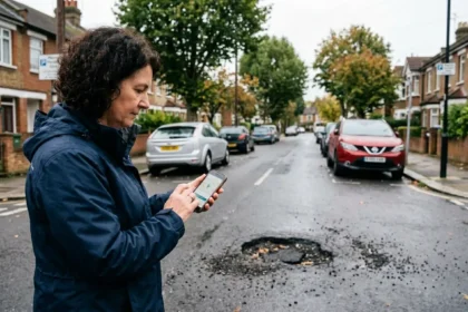 How to report Croydon potholes via Love Clean Streets