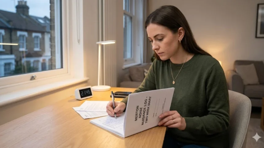 How to report Merton noise using the 2-week diary