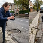 How to report Merton road repairs and broken kerbs