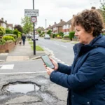How to report Sutton potholes and pavement trips