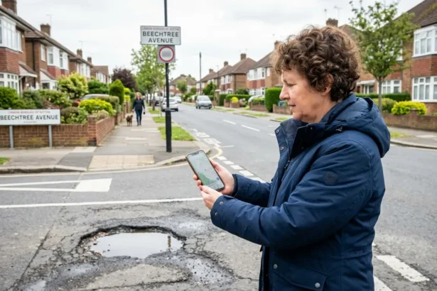 How to report Sutton potholes and pavement trips