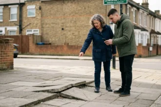 How to report broken pavements to Lewisham Council