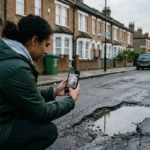 How to report dangerous potholes to Lambeth Council