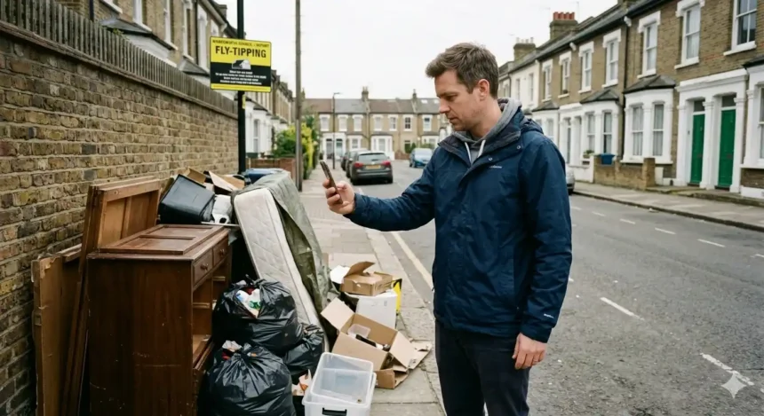 How to report fly-tipping in Wandsworth quickly