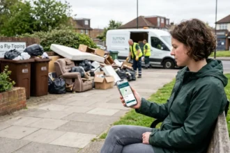 How to report fly-tipping to Sutton Council online