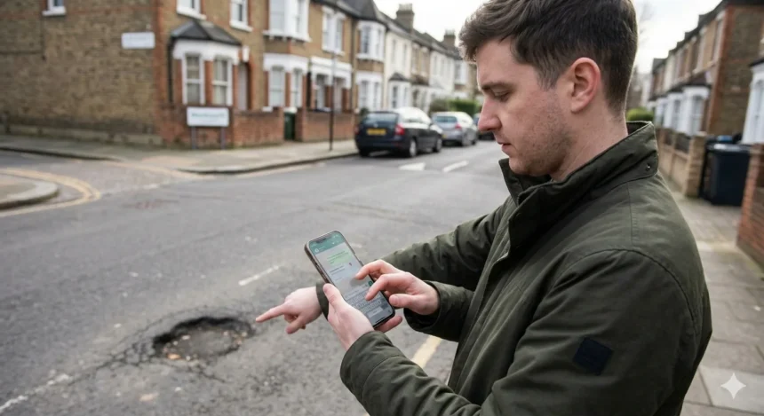 How to use Wandsworth's new WhatsApp pothole tool