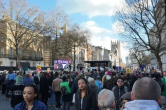 Reform rally launches London campaign in Croydon after major anti far-right marches