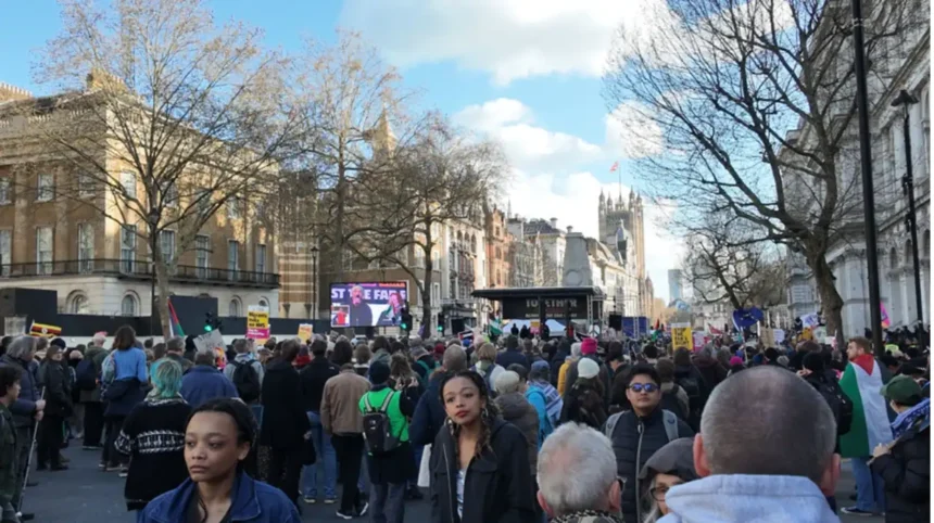 Reform rally launches London campaign in Croydon after major anti far-right marches