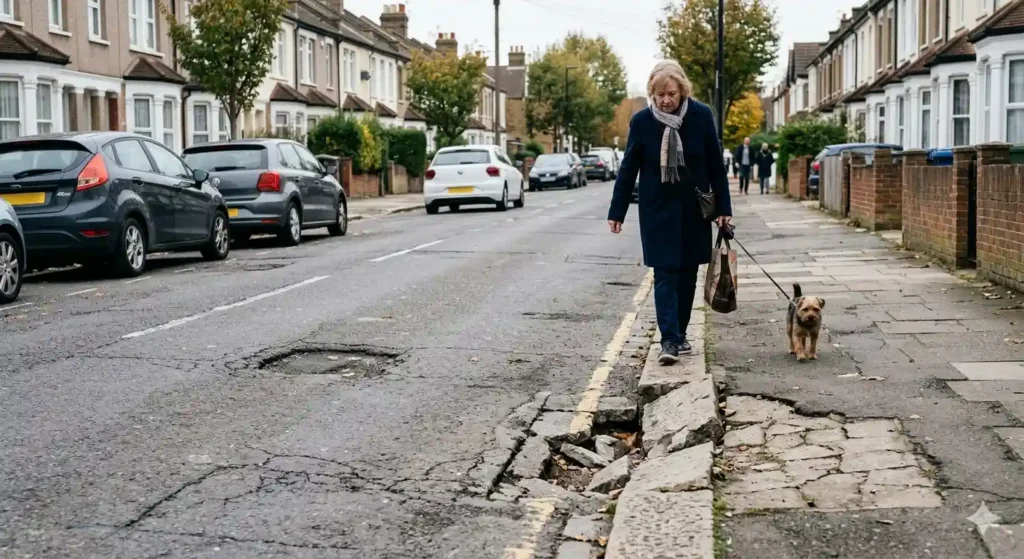 Why road and kerb problems matter to local residents