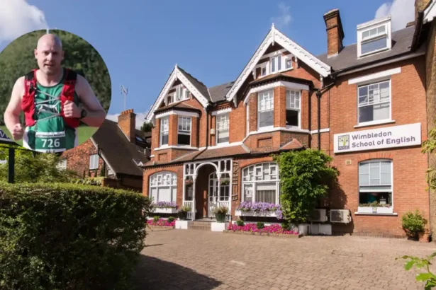 Wimbledon School of English director to run London Marathon for refugee charity