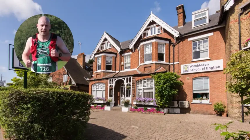 Wimbledon School of English director to run London Marathon for refugee charity