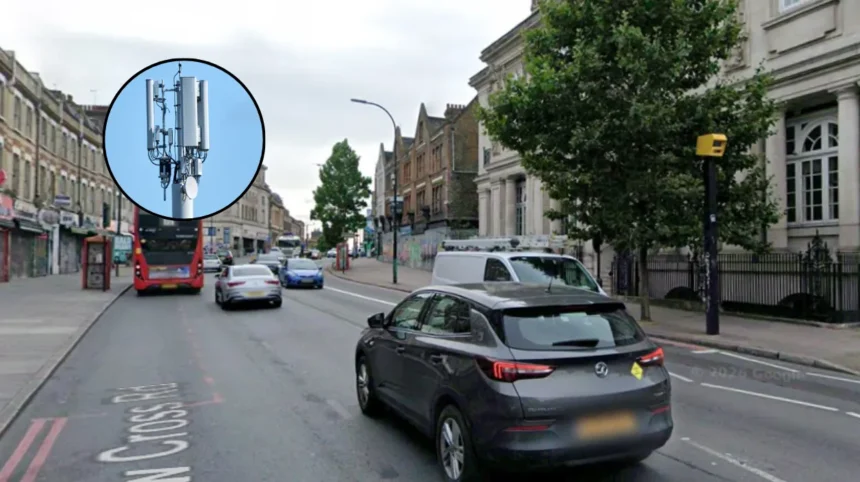 20‑metre 5G mast approved in New Cross, Lewisham 2026
