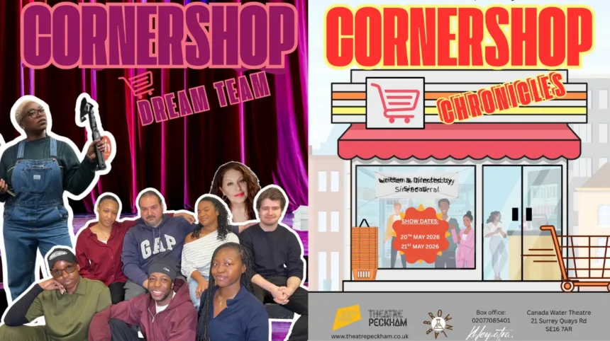 Cornershop Chronicles new play London Peckham Fringe 2026 community drama gentrification story