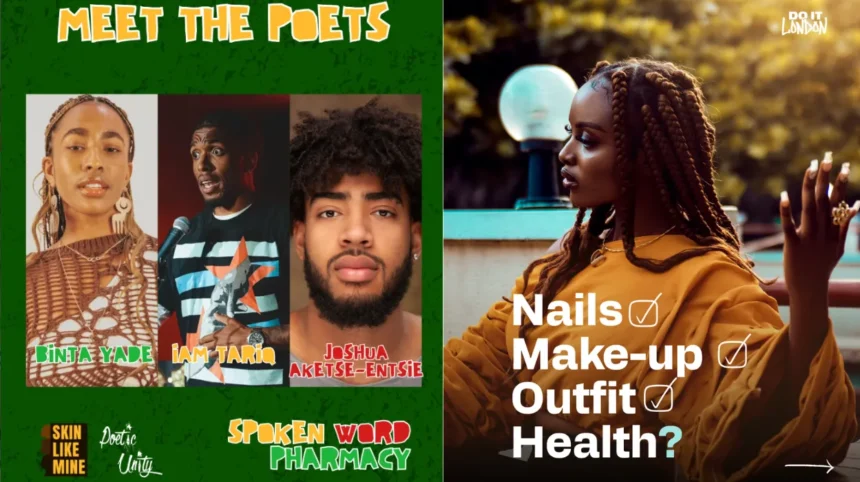 Glam & Poetry Brixton Pop-Ups: Beauty, Health and Art Events
