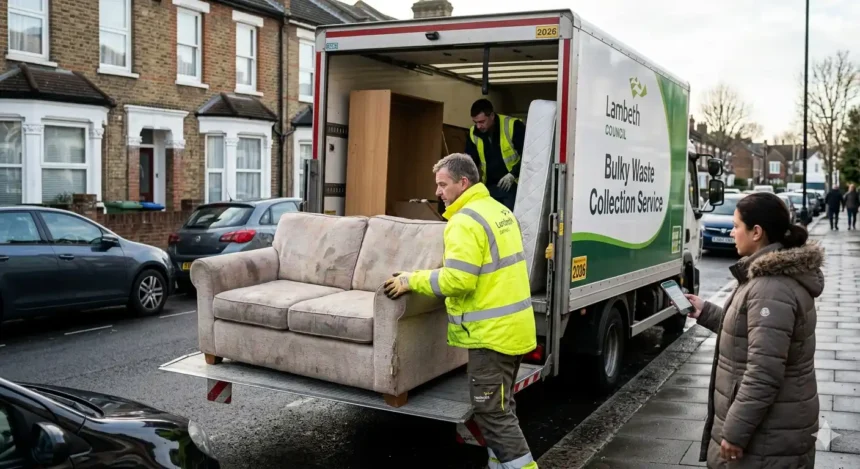 How to book a Lambeth bulky waste collection for 2026