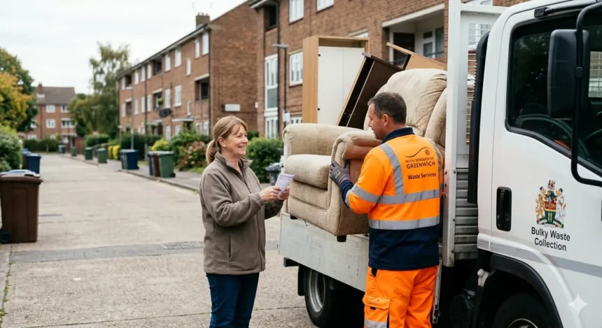 How to get a free bulky waste collection in Greenwich
