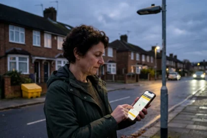 How to report a faulty street light in Bexley via FixMyStreet