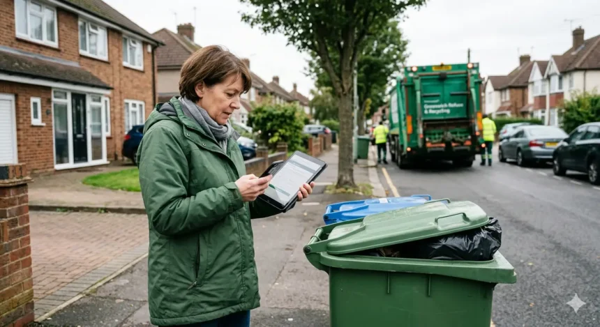 How to report a missed bin in Greenwich within 24 hours