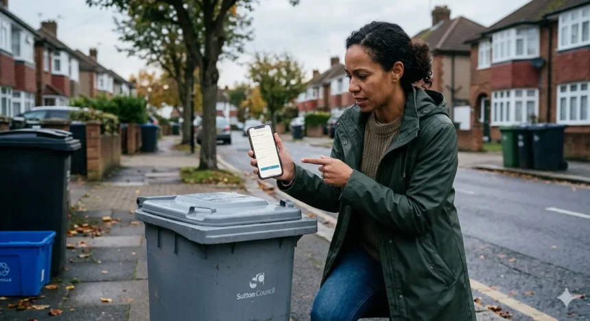 How to report a missed bin to Sutton Council fast