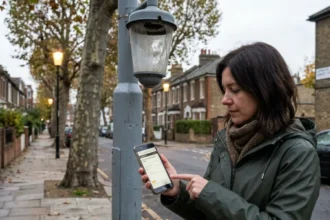 How to report dangerous street lighting to Lambeth Council