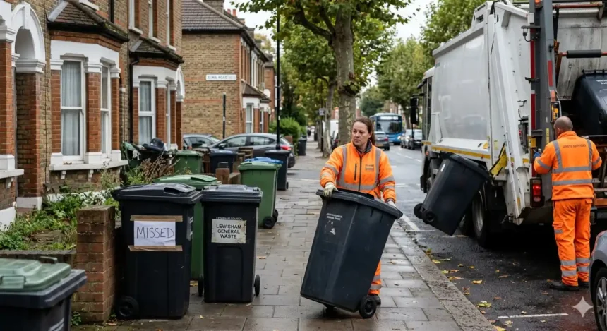 How to report missed collections to Lewisham Council