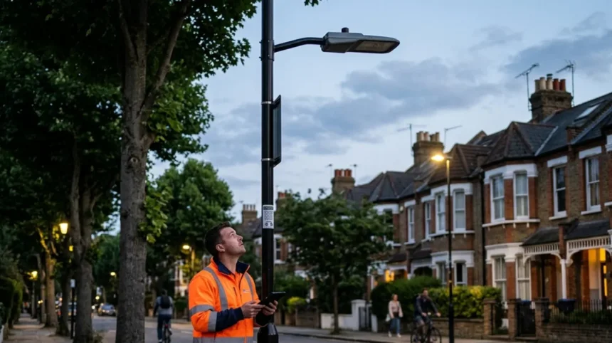 How to report street light faults in Richmond upon Thames