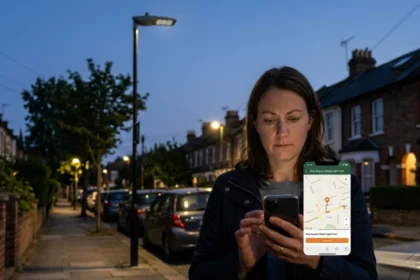 How to use Bromley’s online map to report street light faults