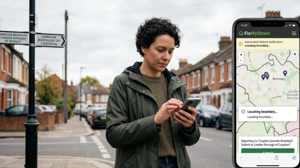 How to use this map if you live near Bromley in South London