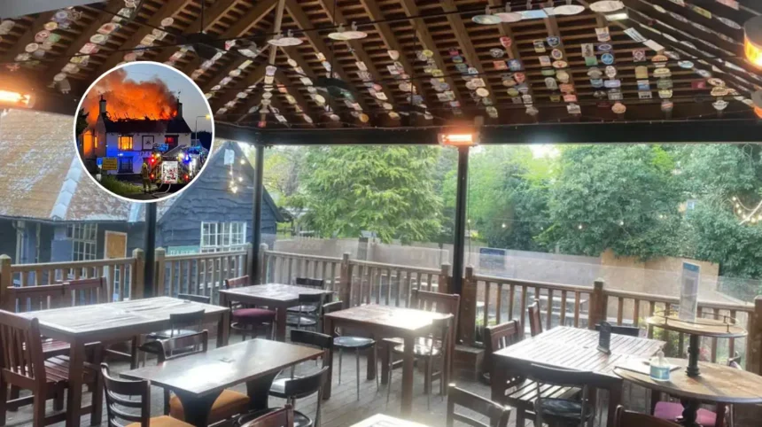 Keston Pub Fire Probed (Bromley 2026)