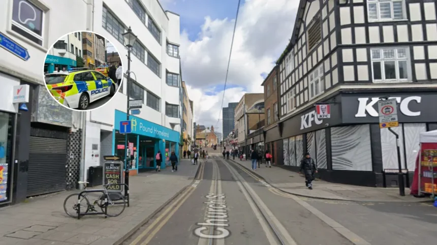 Man Falls from Height at Surrey Street Market, Croydon 2026