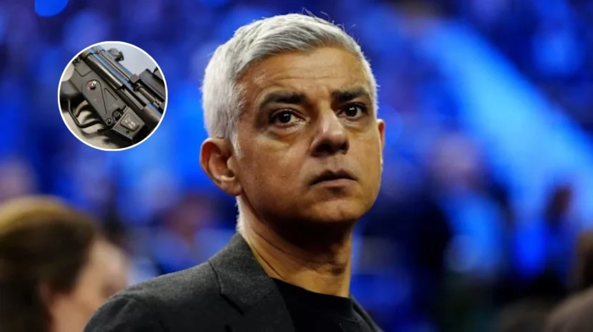 Met Guns Left Outside Sadiq Khan Home 2026