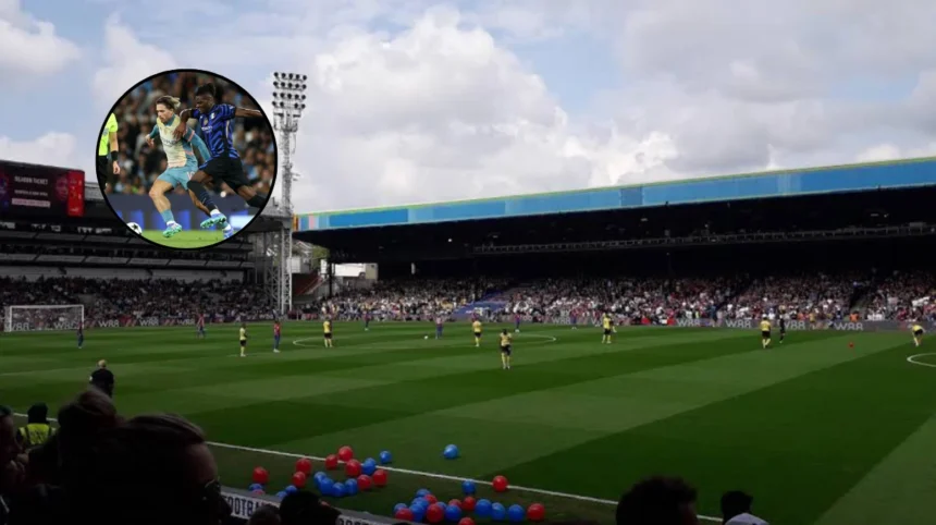 Palace Miss Chance on Bisseck as Inter Lock In Defender (Selhurst Park, 2026)