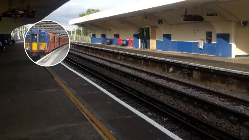 SWR Chessington South to Waterloo Disrupted by Malden Manor Fault South London 2026